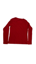 Long Sleeve Shirt: Red