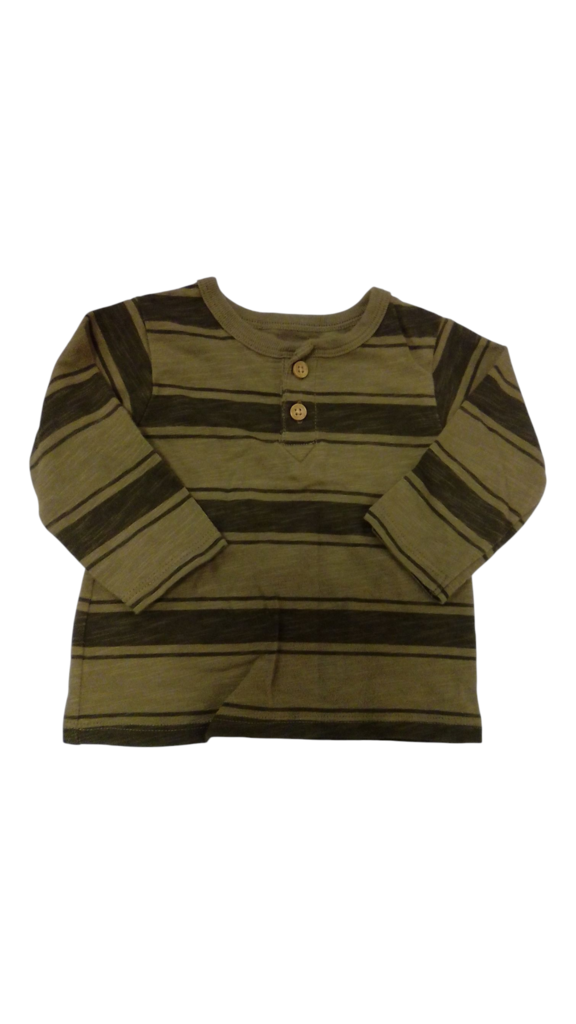 Long Sleeve Shirt:GR/Stri
