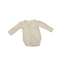 long sleeve white onesie