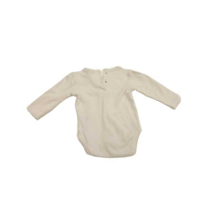 long sleeve white onesie