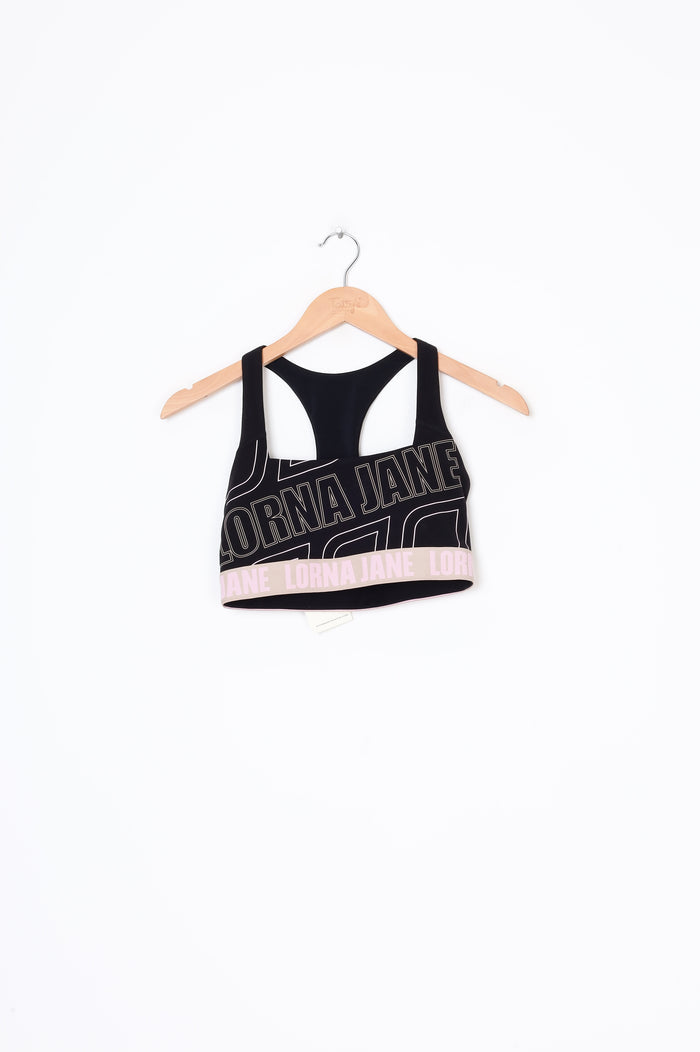 Lorna Jane Womens Black Top Size S