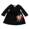 LS Dress:Black/dolls