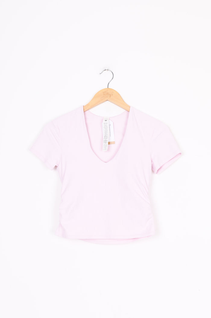 Lulu Lemon Womens Pink Top Size 6
