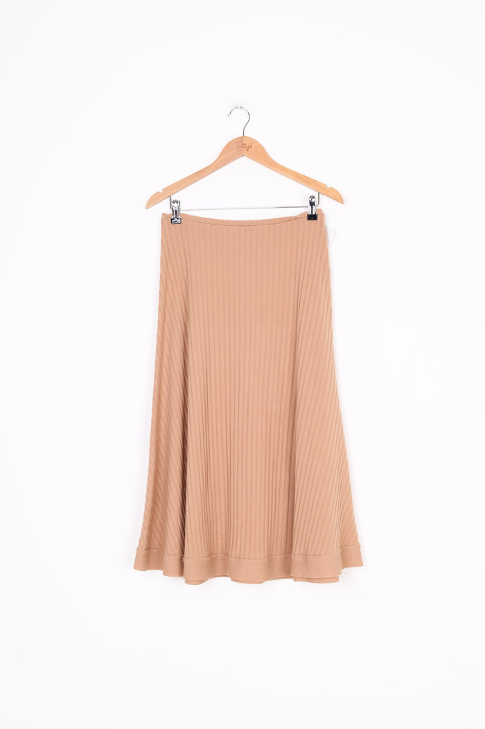Maggie Marilyn Womens Beige Skirt Size S