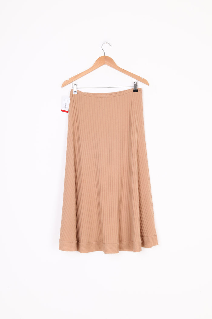 Maggie Marilyn Womens Beige Skirt Size S