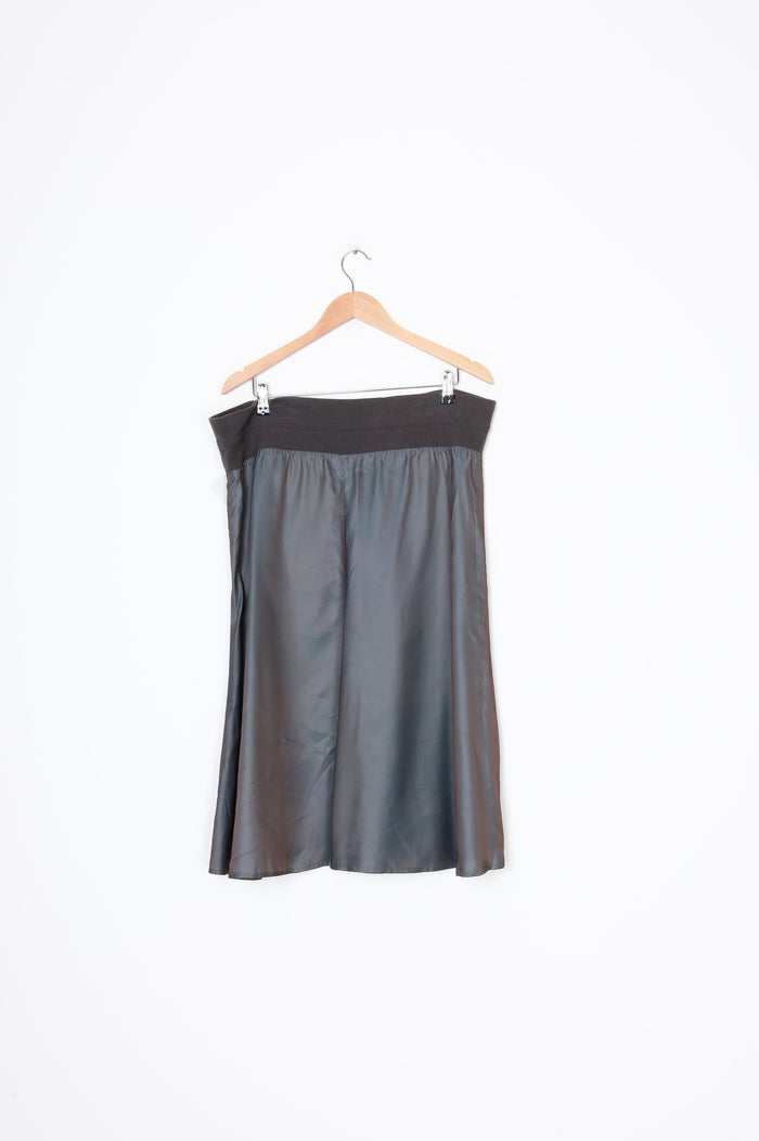 Maggie Potter Womens Grey Skirt Size 14