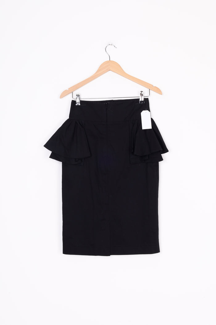 Mala Brajkovic Womens Black Skirt Size 8
