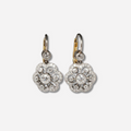 Mandala | Vintage Crystal Earrings