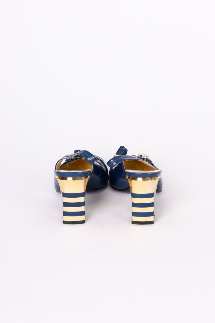 Marc by Marc Jacobs Womens Blue Shoes Size EU 38
