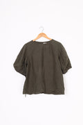 Marle Womens Green Top Size 8