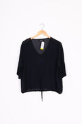 Max Womens Black Top Size 6