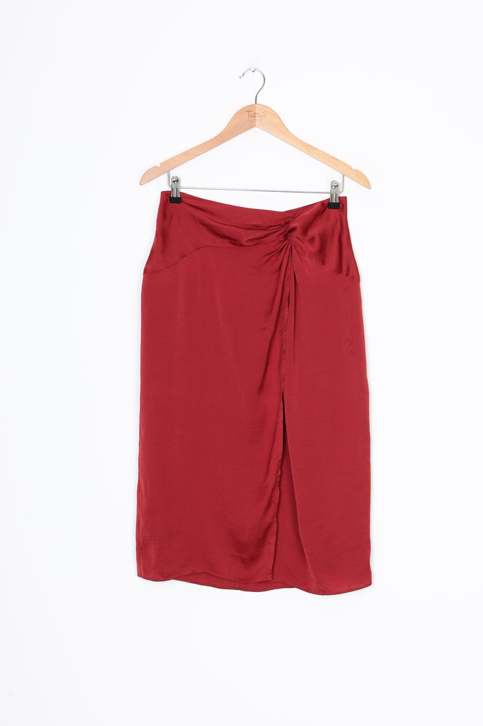 Max Womens Red Skirt Size M