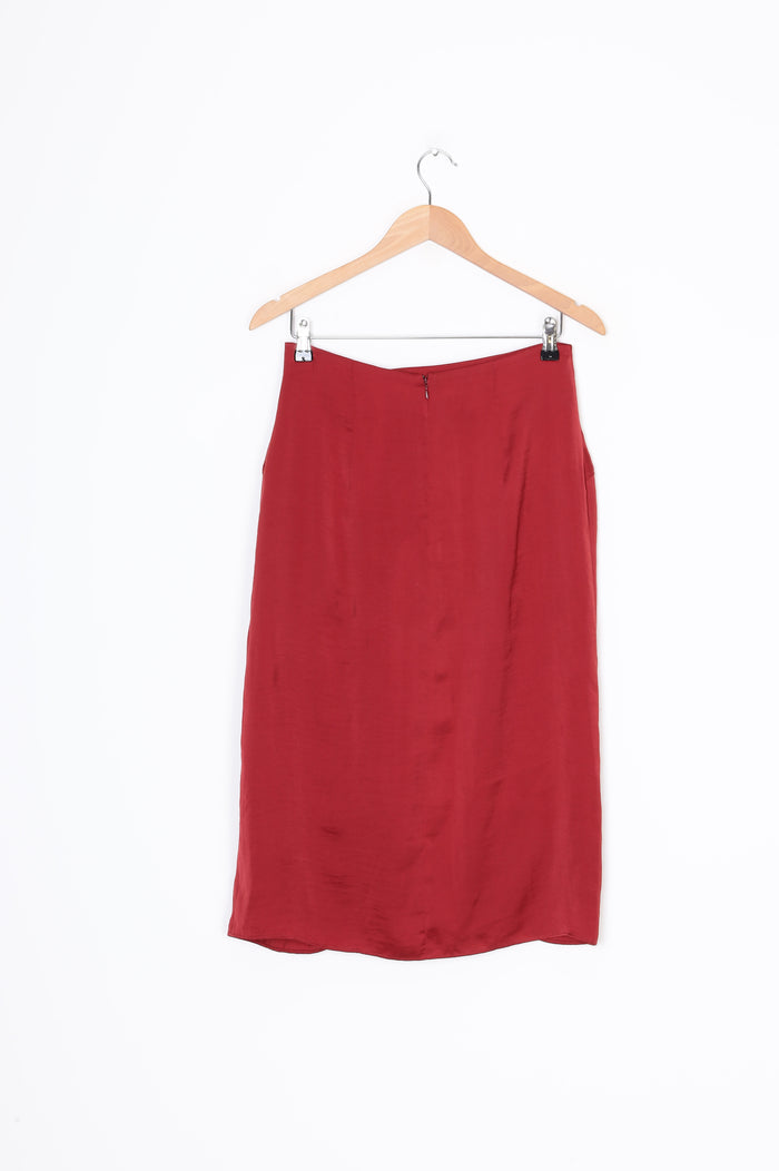 Max Womens Red Skirt Size M