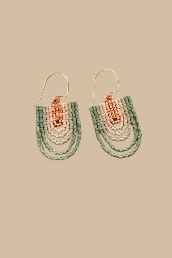 Maxi Source Earrings Sage
