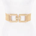 Metal Buckle Elastic Belt: KH