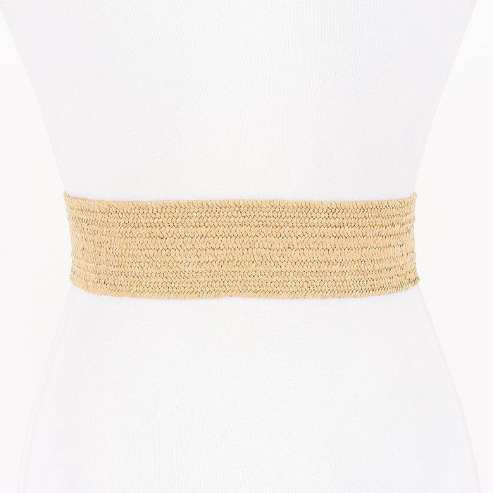 Metal Buckle Elastic Belt: KH