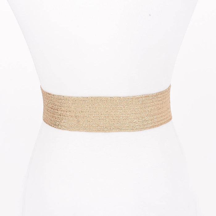 Metal Buckle Metallic Belt: GD