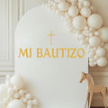 Mi Bautizo Wall Decal
