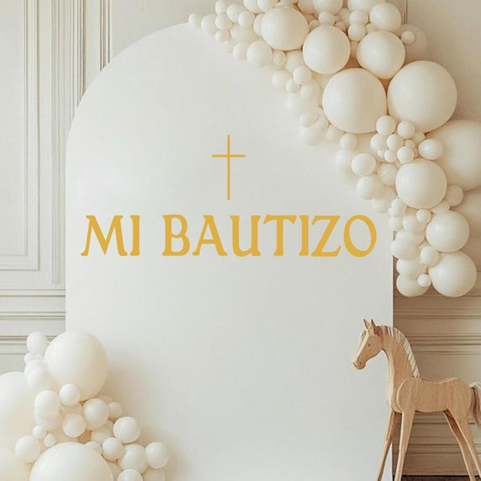 Mi Bautizo Wall Decal