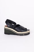 Mi Piaci Womens Black Shoes Size EU 39