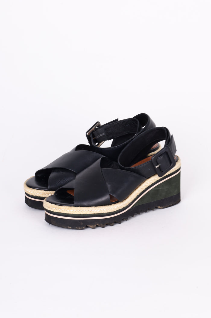 Mi Piaci Womens Black Shoes Size EU 39