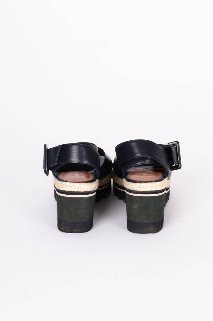 Mi Piaci Womens Black Shoes Size EU 39