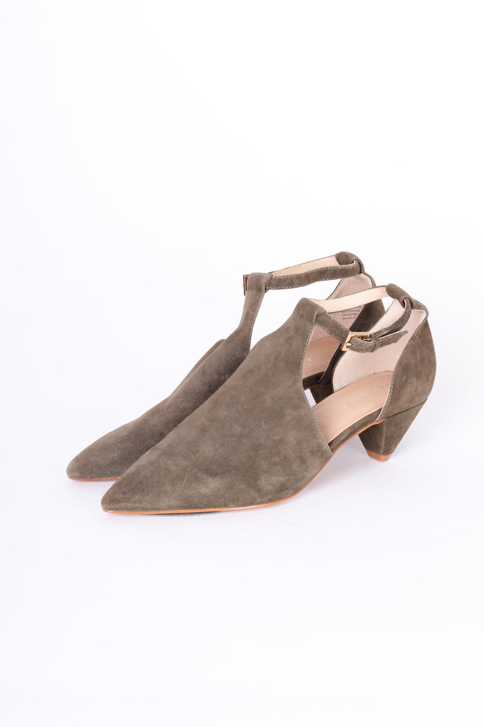 Mi Piaci Womens Green Shoes Size EU 40