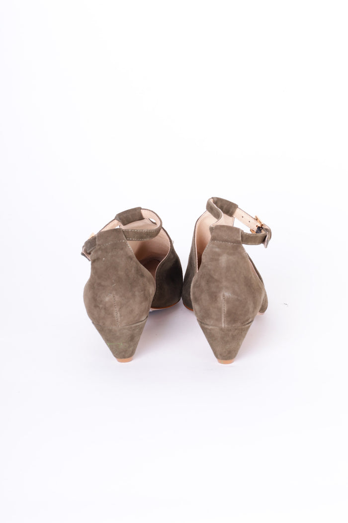 Mi Piaci Womens Green Shoes Size EU 40