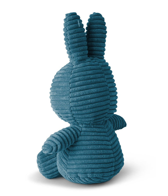 Miffy Eco Plush Toy 23 cm Corduroy Aviator Blue