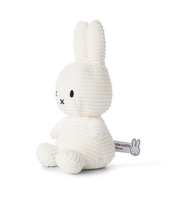 Miffy Eco Plush Toy 23 cm Corduroy Off White