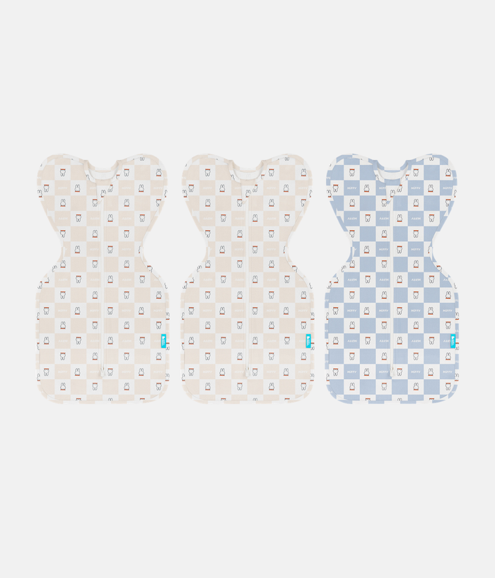 Miffy Swaddle Up Starter Bundle | 1.0 TOG | Birch 2 | Blue Miffy Checker