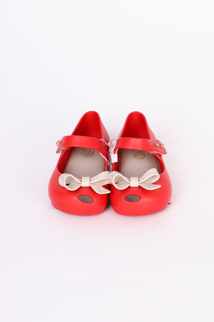 Mini Melissa Kids Red Shoes Size 24