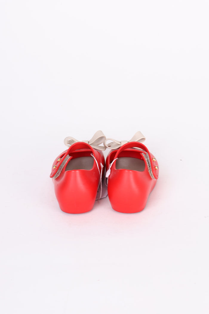 Mini Melissa Kids Red Shoes Size 24