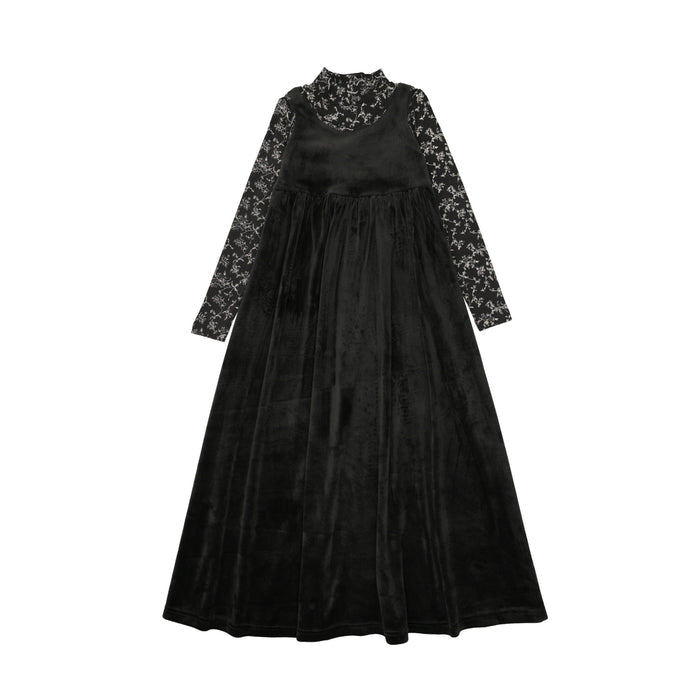 Mock Neck Shabbos Jumper Robe