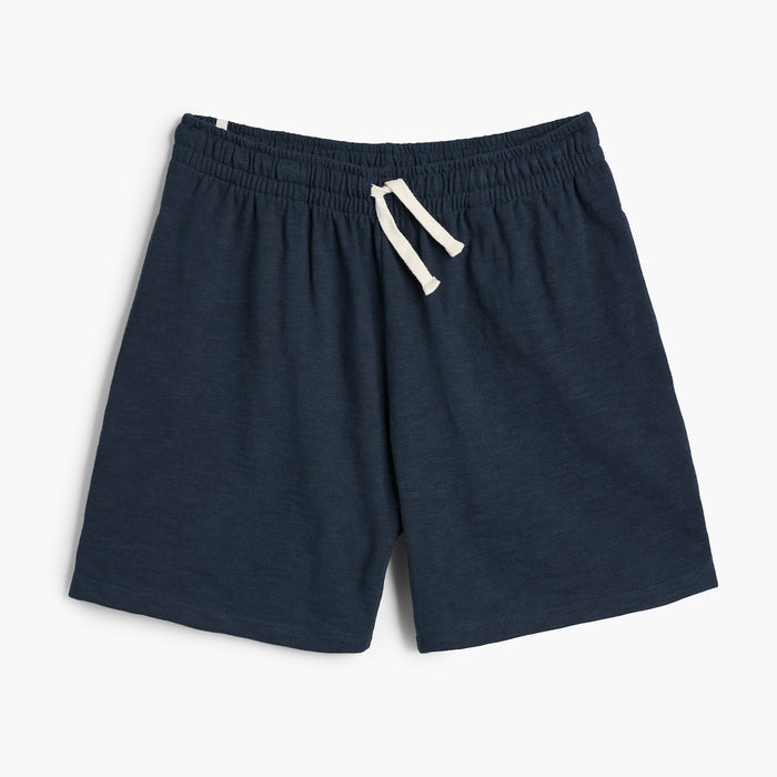 Mod Adult Shorts - 100% GOTS Certified Organic Cotton Shorts - Navy - Teens and Adults - Men and Women - Made in Canada - mini mioche