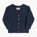 100% Organic Cotton Kids Cardigan - Mod Cardi - Navy - Babies Toddlers and Kids - mini mioche