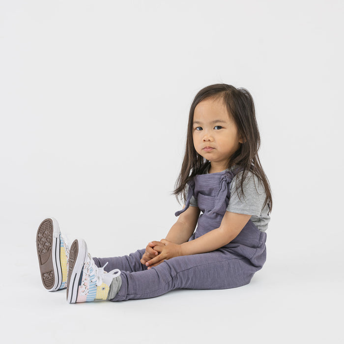 Mod Overalls - Overalls - Vintage Plum - 1/2 years - mini mioche