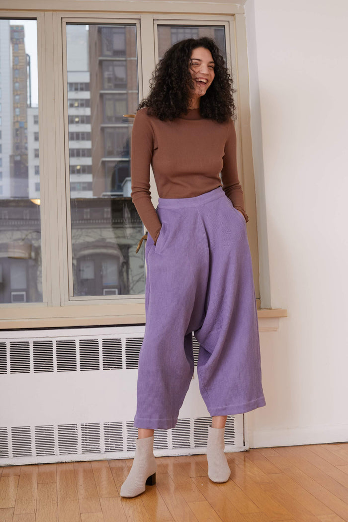 Modern Harem Pants, Lilac