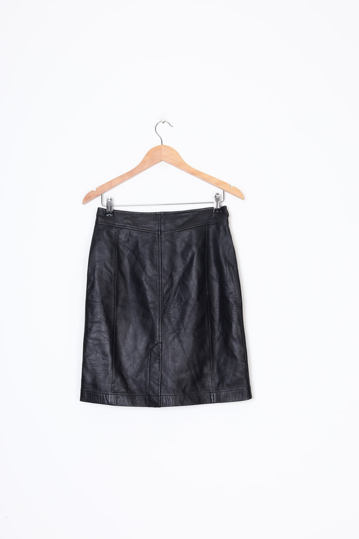 Moiselle Womens Black Skirt Size 38