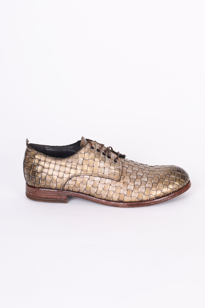Moma Mens Gold Shoes Size EU 44