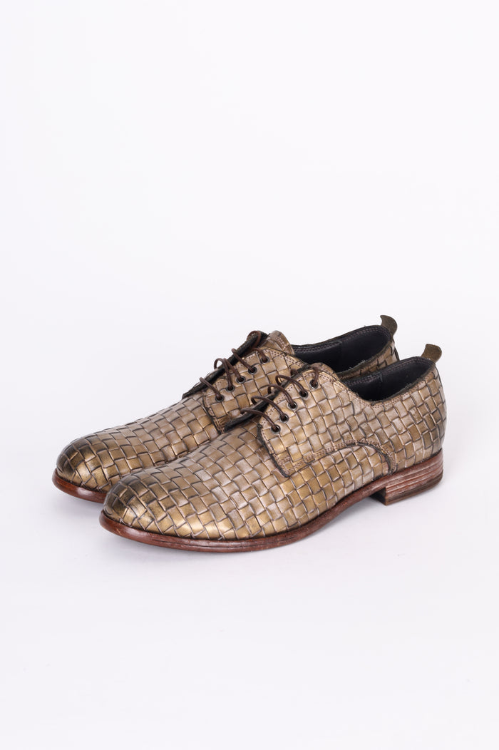 Moma Mens Gold Shoes Size EU 44