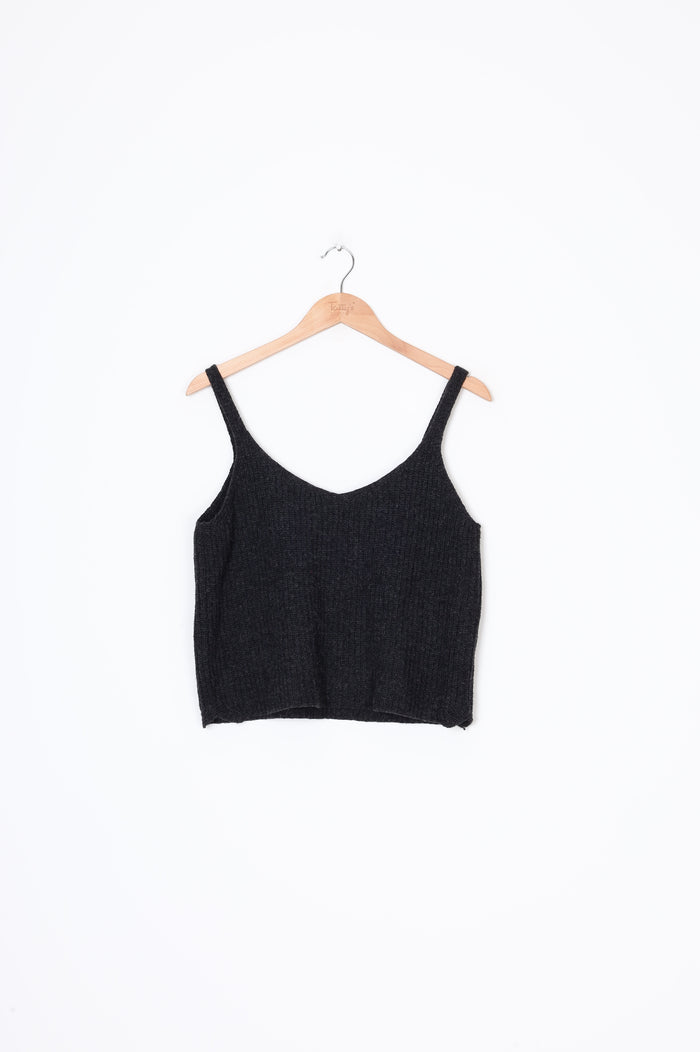 Mono Womens Grey Top Size S