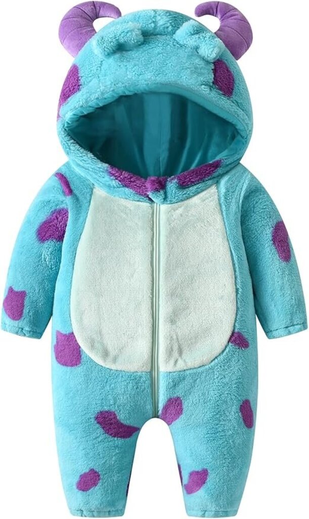 Monster outfit: Blue/Purple