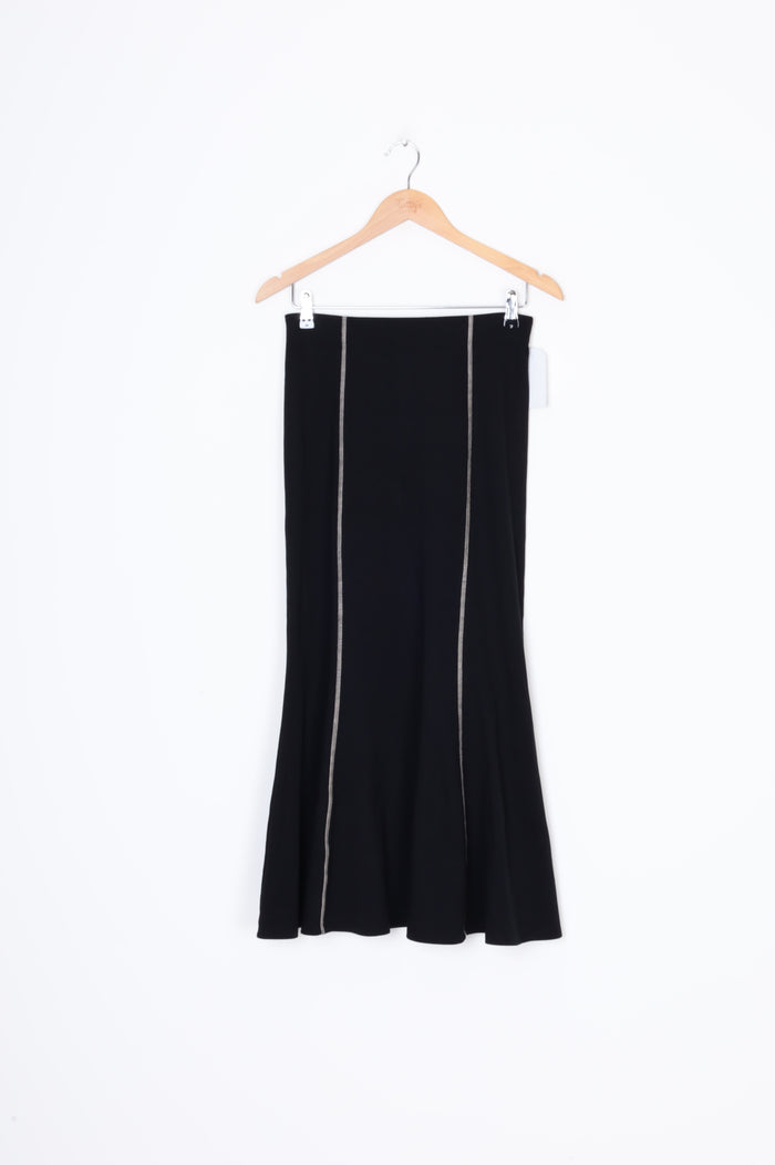 Moochi six & seven Womens Black Maxi Skirt Size XS