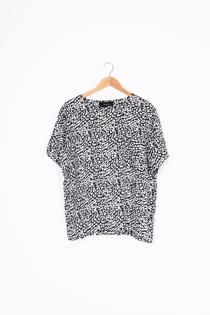 Moochi Womens Black Top Size 16