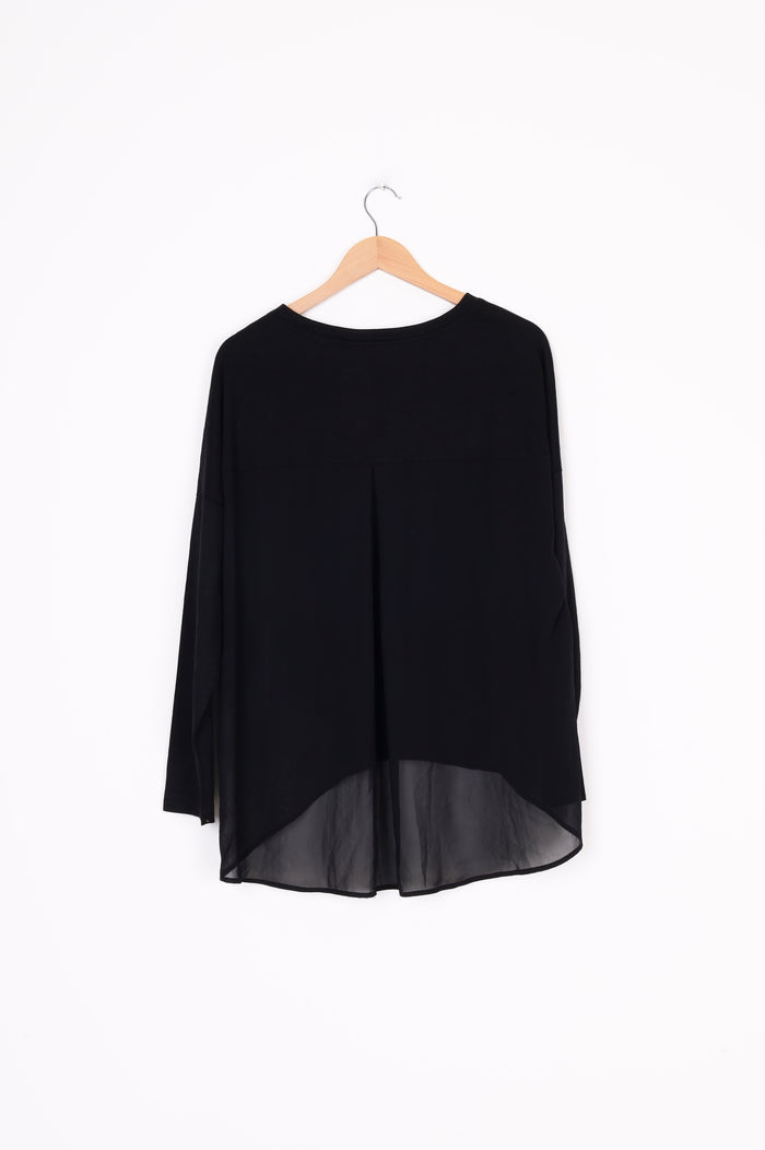 Moochi Womens Black Top Size M
