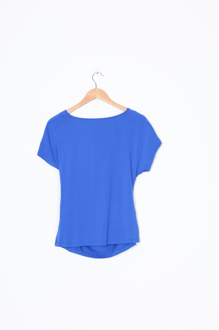 Moochi Womens Blue Top Size 8