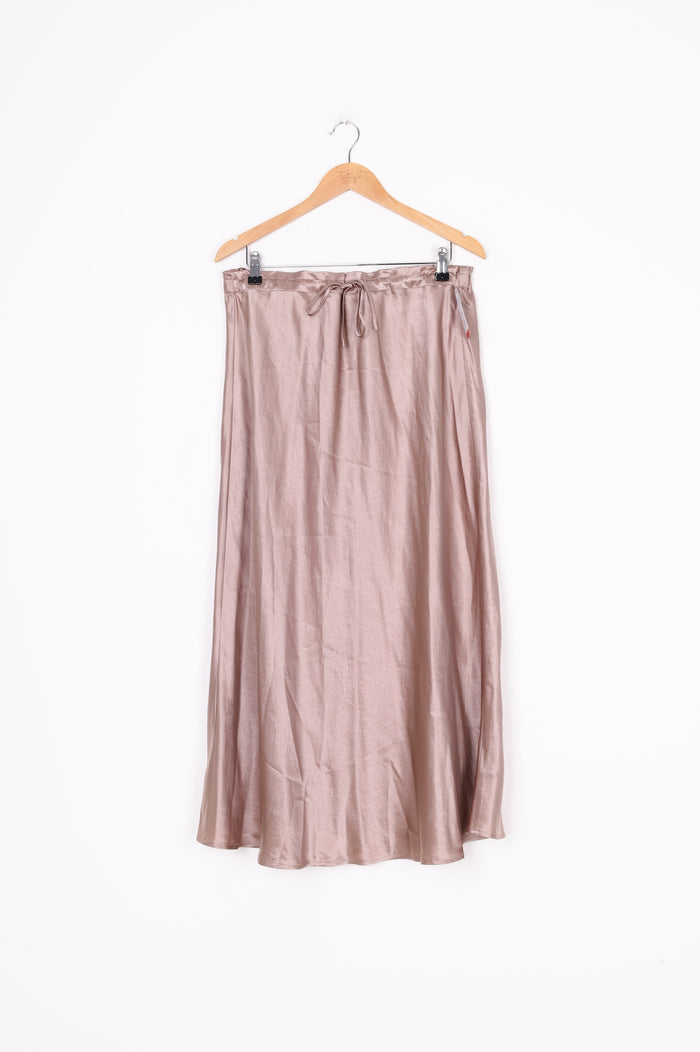 Moochi Womens Pink Maxi Skirt Size 16