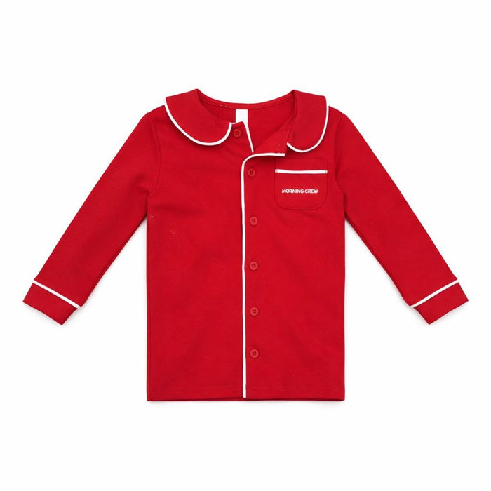 Morning Crew Pajamas Top