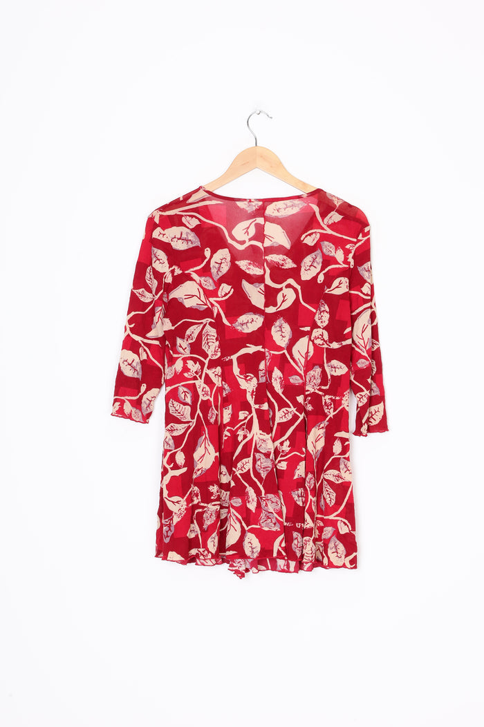 Moshi Moshi Womens Red Top Size XL